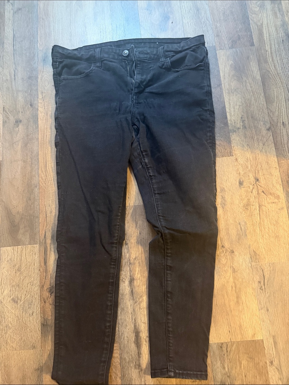 American Eagle Outfitters Black Skinny  jeggings size 12 short